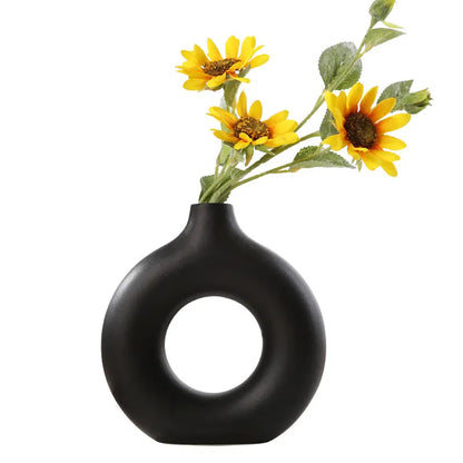Vaso de Cerâmica Design Nórdico